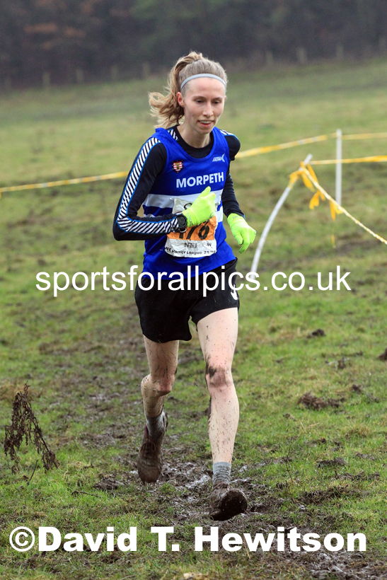 Senior womens 2022 North Eastern Harrier League, Thornley Farm, Peterlee, County Durham. Photo: David T. Hewitson/Sports for All Pics